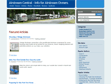 Tablet Screenshot of airstreamcentral.com